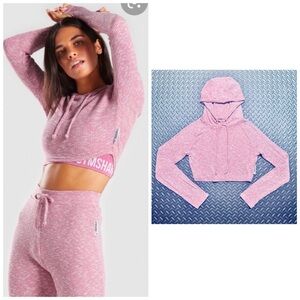 Gymshark slounge women’s cropped hoodie